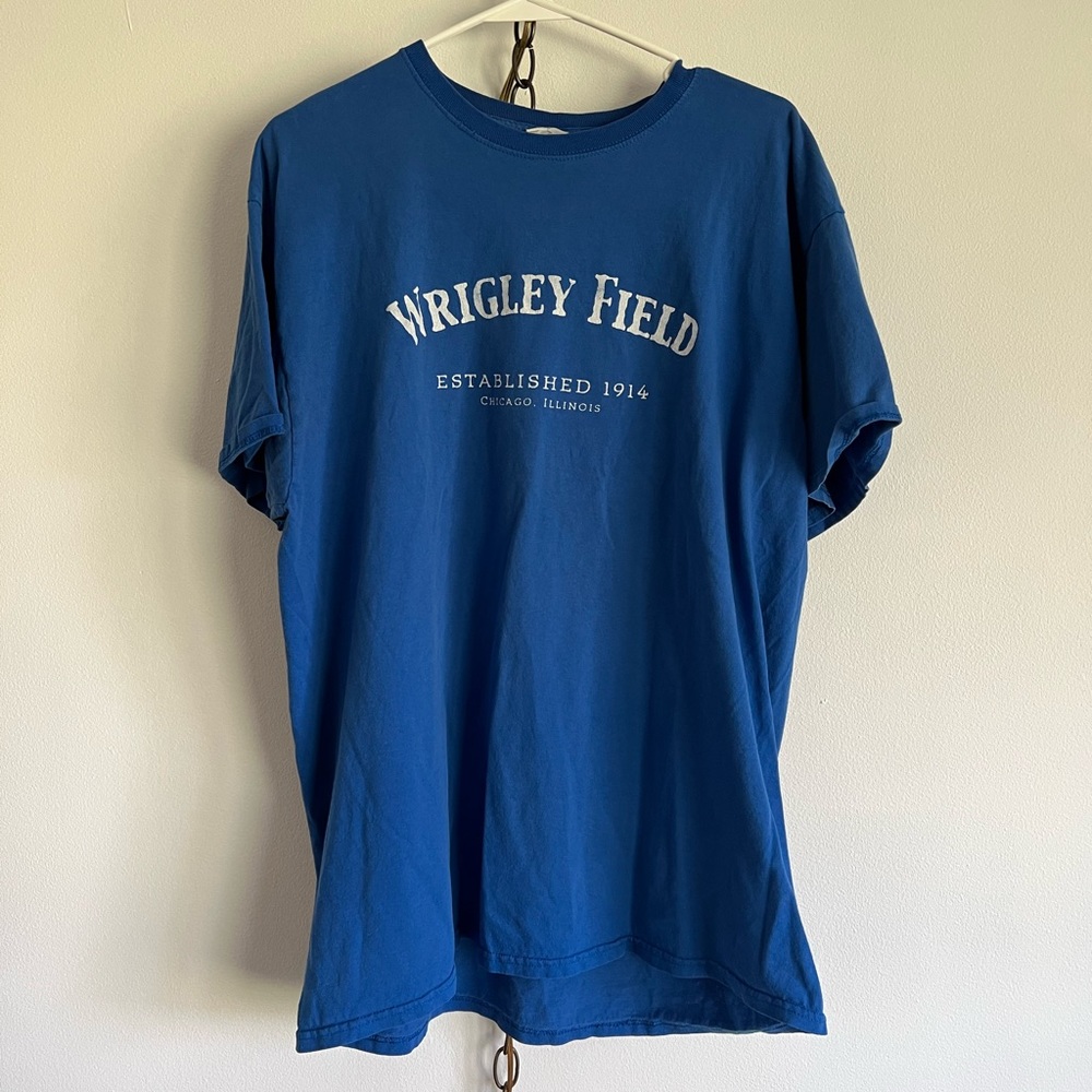 Baseball Chicago T-shirt. Blue. Size L